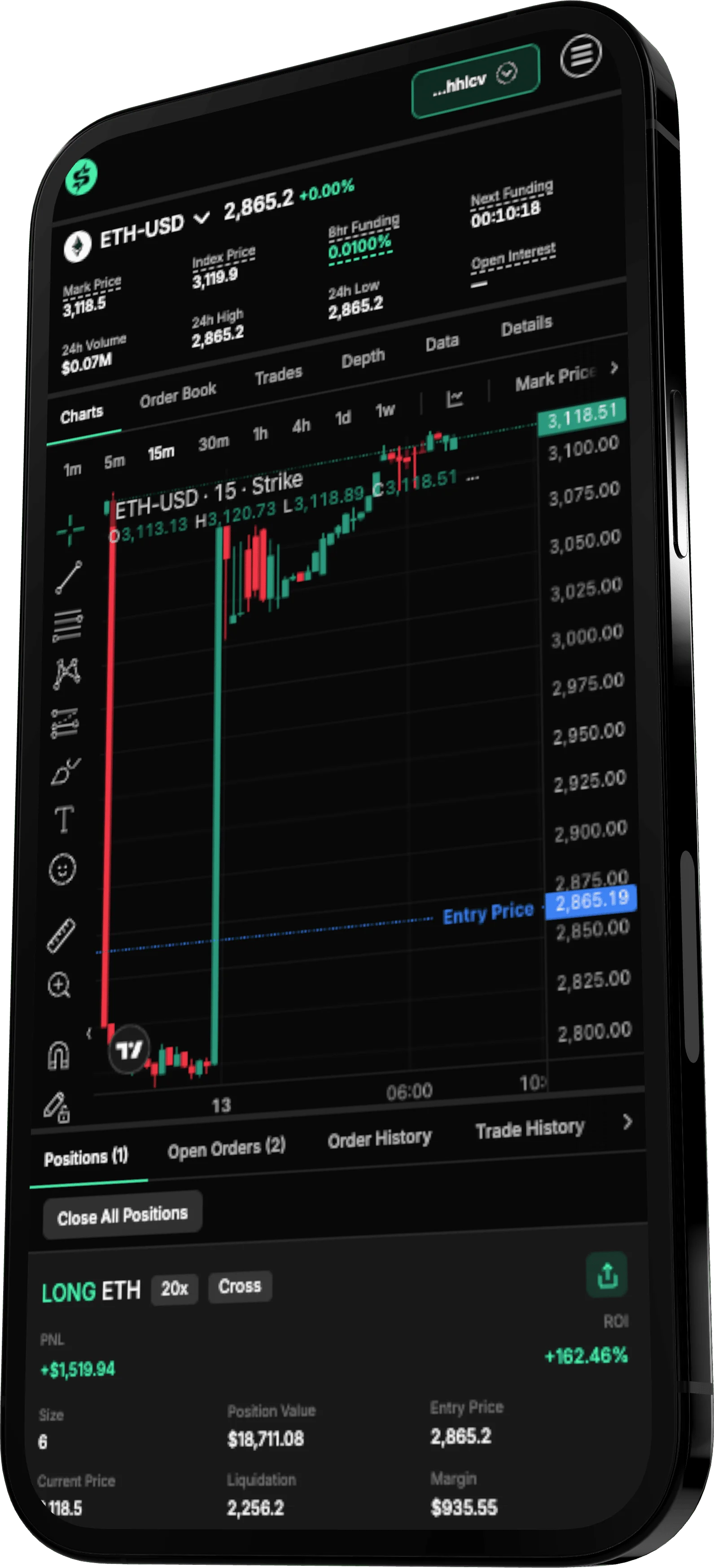 Strike Finance Mobile App